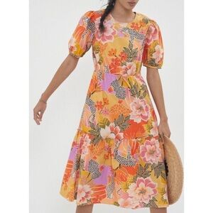 Farm Rio for Anthropologie Maribel Maxi Dress